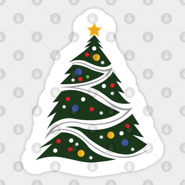 Christmas Tree Sticker by adamzworld